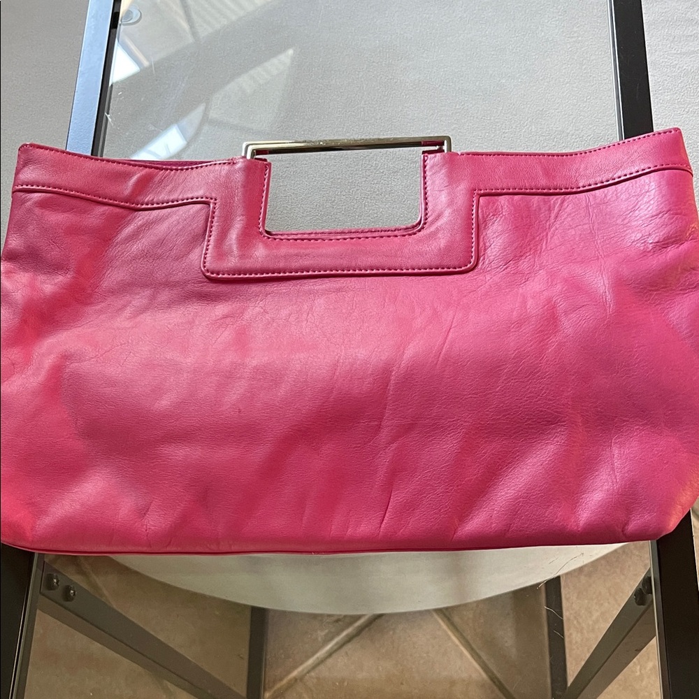 Arden B Vibrant Pink Clutch